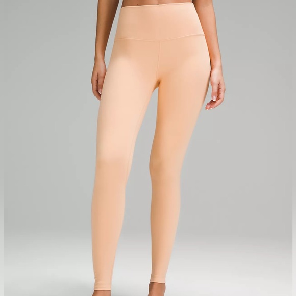 lululemon athletica Pants - Lululemon Align High-Rise 28” Peach Size 8